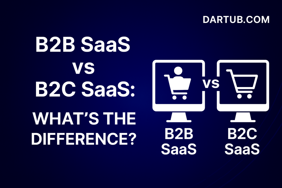B2B SaaS vs B2C SaaS: What's the Difference?